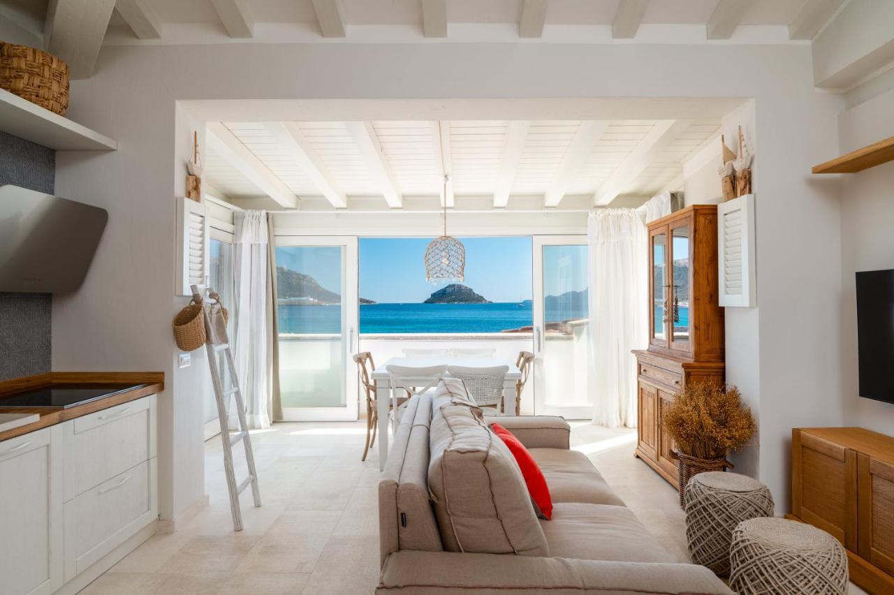 S'Abba Seafront Apartments - Your House In Sardinia ゴルフォ・アランチ エクステリア 写真